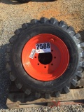 NEW SKID STEER LOADER TIRE AND RIM