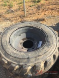 SKID STEER TIRE AND RIM