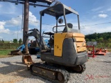 2012 VOLVO EC20C MINI EXCAVATOR