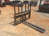 NEW SKID STEER HEAVY DUTY PALLET FORKS