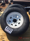 NEW GLADIATOR TRAILER TIRE AND WHEEL