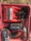 MILWAUKEE M18 IMPACT DRILL, (2) BATTERIES, CHARGER AND CASE