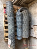 (3) ROLLS OF POULTRY NETTING, (2) T POST DRIVERS