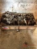 BIN OF CONCRETE FORM BRACKETS