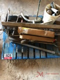 PALLET OF VARIOUS CONCRETE HAND TOOLS