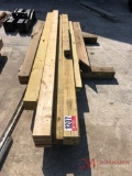 BUNDLE OF VARIOUS WOOD/POST, 6x6/2x6/4x4