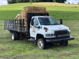 2006 GMC C5500 4X4 FLATBED TRUCK