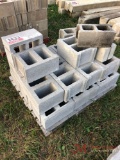 PALLET OF CONCRETE BLOCK