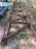 (2) 5'x40' METAL TRUSSES