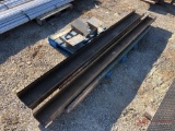 PALLET OF NUMEROUS 10' L SHEET METAL, BRACKETS