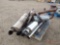 PALLET LOT OF MUFFLERS AND EXHAUST PIPE