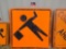 (12) TRAFFIC CONTROL SAFETY SIGNS