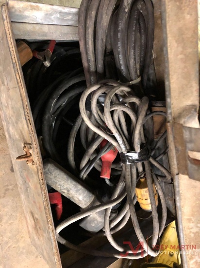 BOX OF ELECTRIC CORDS