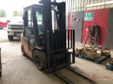 TOYOTA 7FGU25 STRAIGHT MAST FORKLIFT