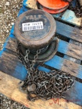 1 TON MANUAL CHAIN HOIST