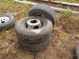 (3) TRUCK TIRES