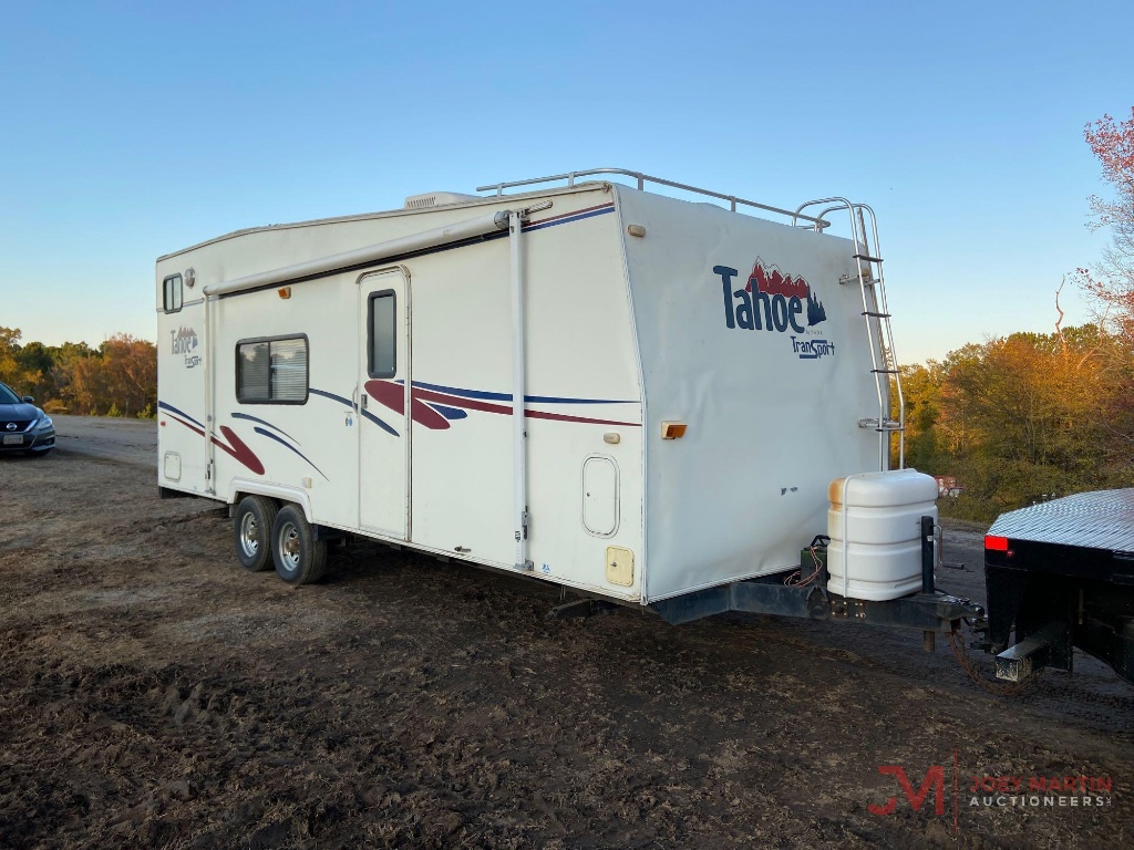 2001 TAHOE (BY THOR) TRANSPORT TOY HAULER CAMPER, REAR RAMP GATE, BUMPER  PULL, 26' 4XTTN25291C124495 | Cars & Vehicles Recreational Vehicles RV's  Campers | Online Auctions | Proxibid