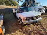 1992 CHEVY 3500 FLATBED TRUCK