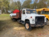 1980 INTERNATIONAL 1854 CAB AND CHASSIS, DIESEL ENGINE, MANUAL TRANS, 201,957 MILES, VIN