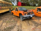 2008 CHEVY COLORADO, VIN 1GCCS149688163982 (WRECKED, SALVAGE ONLY, MISSING MOTOR AND TRANSMISSION,