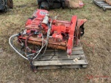 CUMMINS ENGINE BLOCK, (MISSING PARTS, UNKNOWN CONDITION)