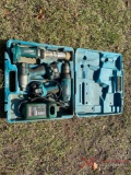 MAKITA BATTERY DRIVER, DRILL, CARGER W/CASE