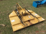 USED 5' ROTARY MOWER, 3PH, STUMP JUMPER, 40 HP GEAR BOX