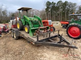 JOHN DEERE 790 AG TRACTOR, TRAILER, 3 POINT HITCH CULTIVATOR