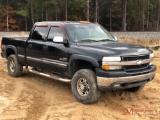 2001 CHEVROLET 2500 HD PICKUP TRUCK