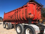 1979 FRUEHAUF STEEL DUMP TRAILER