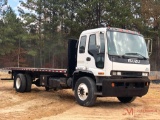 2002 ISUZU FLAT BED TRUCK