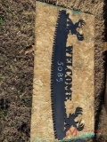 BUCK WELCOME SAWBLADE PLASMA ART