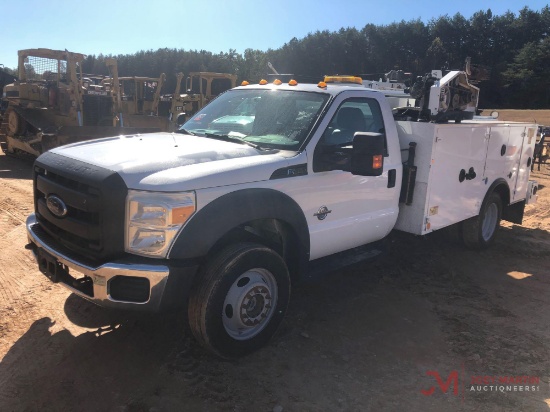 2014 FORD F550...SD. SERVICE TRUCK