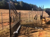 HORSE SCENE 16' ENTRY GATE W/ POST