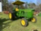 JD 4020 TRACTOR, ROPS, CANOPY, DIESEL ENGINE, 3PH, 540 PTO, POWER SHIFT TRANS, METER SHOWS 320