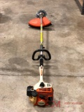 STIHL KM55R ECONOMY SYSTEM, GAS ENGINE, SAW BLADE WEED EATER ATTACHMENT, EDGER ATTACHMENT, TILLER