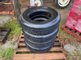 (4) ST235/80 R16 TIRES