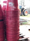 (40) 200 LB RED FEED DRUMS