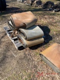 (7) ROLLS OF 2' RUBBER MAT