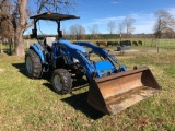 NEW HOLLAND TC45DA UTILITY TRACTOR