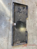 NEW SKID STEER BACKING PLATE