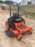 KUBOTA ZG123S ZERO TURN MOWER