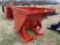 NEW 2 CUBIC YARD SELF DUMPING HOPPER WITH FORK POCKETS