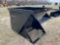 NEW 2 CUBIC YARD TRASH HOPPER (SKID STEER MOUNT)