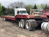 OIL FIELD TRI-AXLE DROP DECK TRAILER