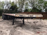 2005 TRANSCRAFT FLATBED TRAILER