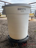 BRUTE 20 GALLON PLASTIC WASTE CAN