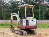 2002 TAKEUCHI TB016 MINI EXCAVATOR