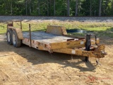 18' EQUIPMENT TRAILER