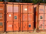 20' SHIPPING CONTAINER